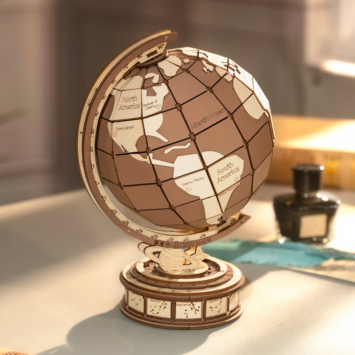 Rolife Global Wonders 3D-Holzpuzzle TGM01