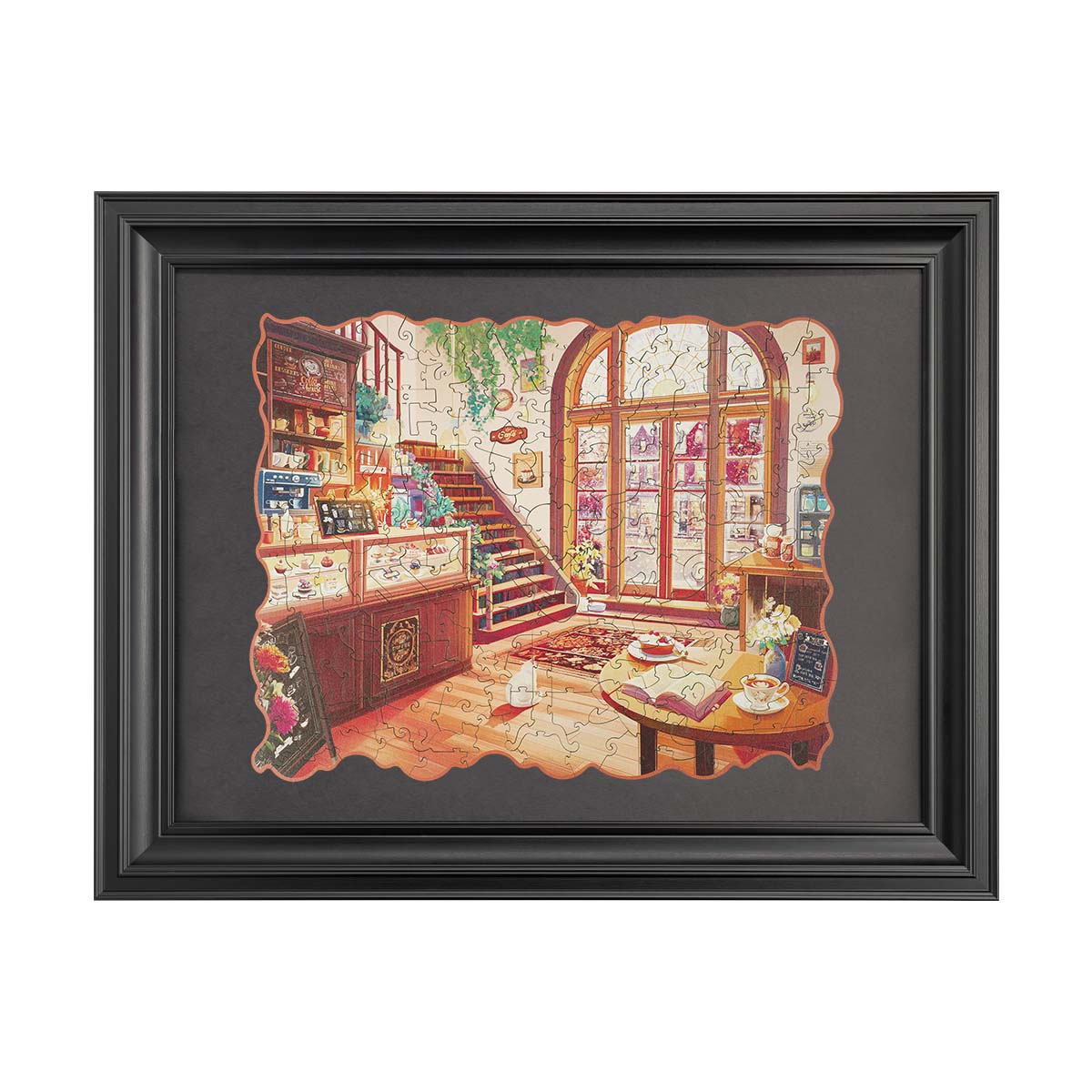 Rowood Cozy Winter Café Houten Legpuzzel