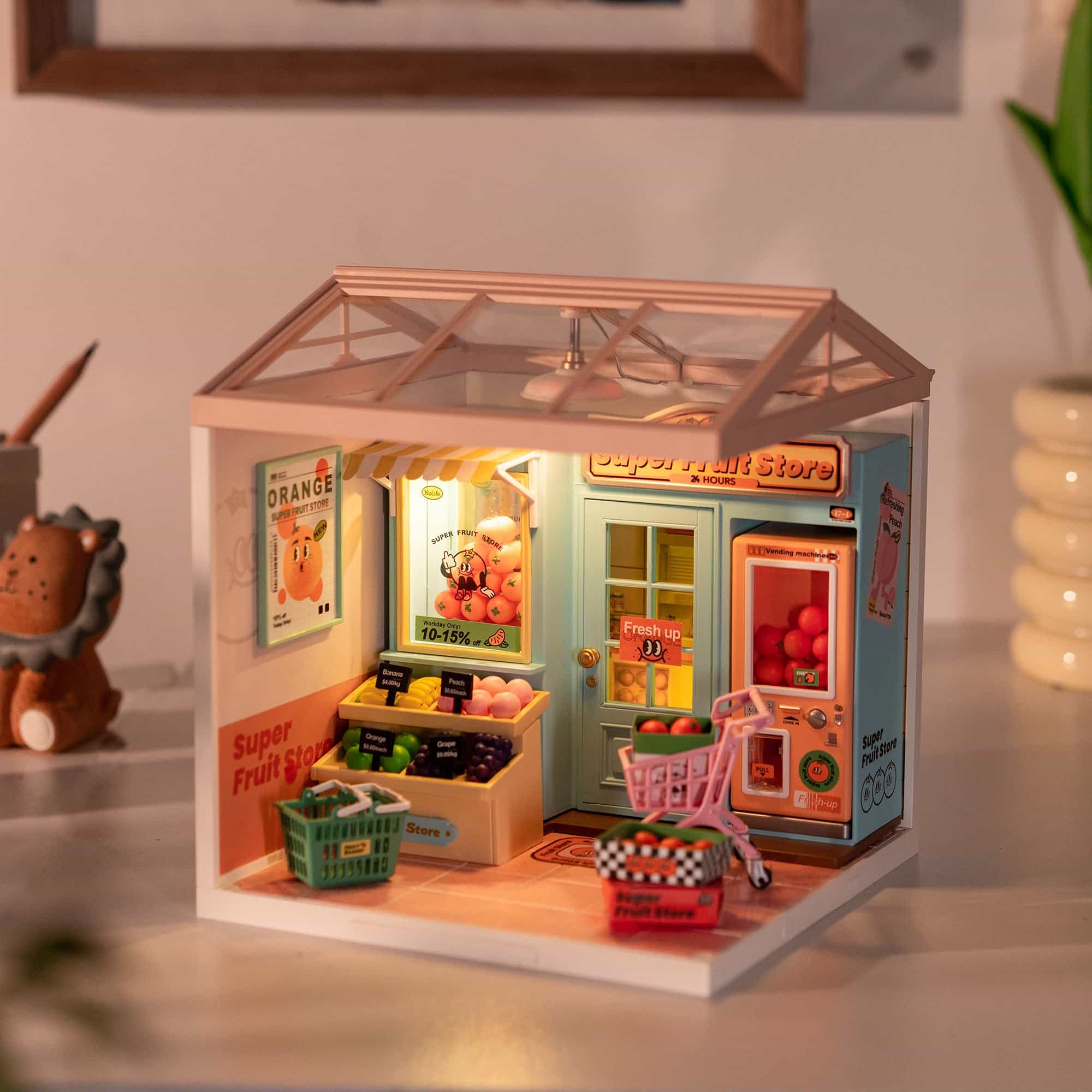 Rolife Super Creator 15 in 1  DIY Miniature House