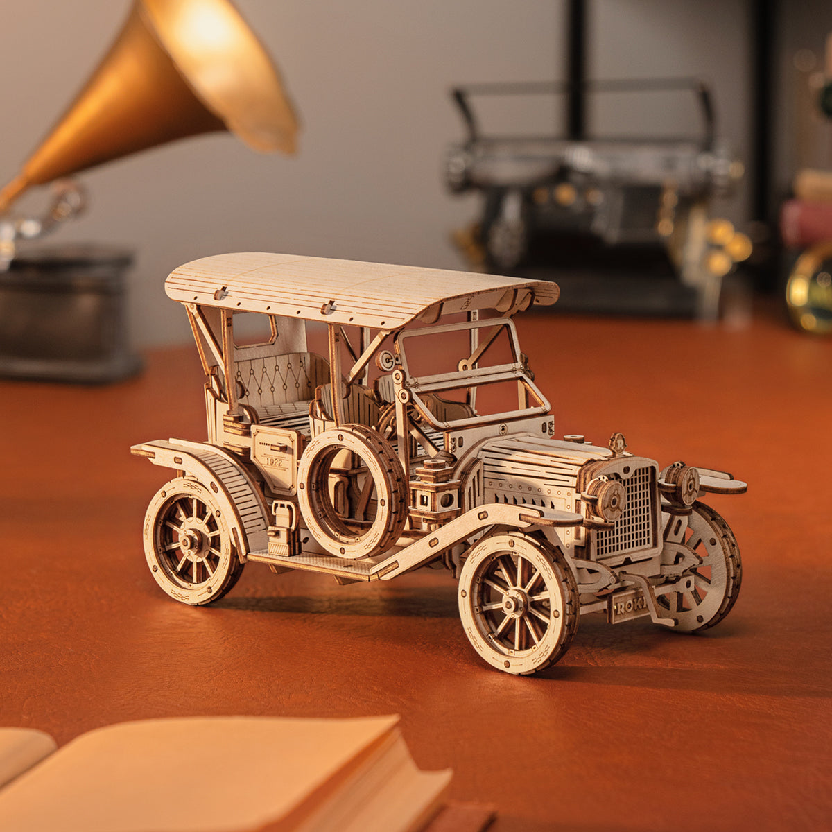 ROKR Oldtimer 3D Holzpuzzle MC801