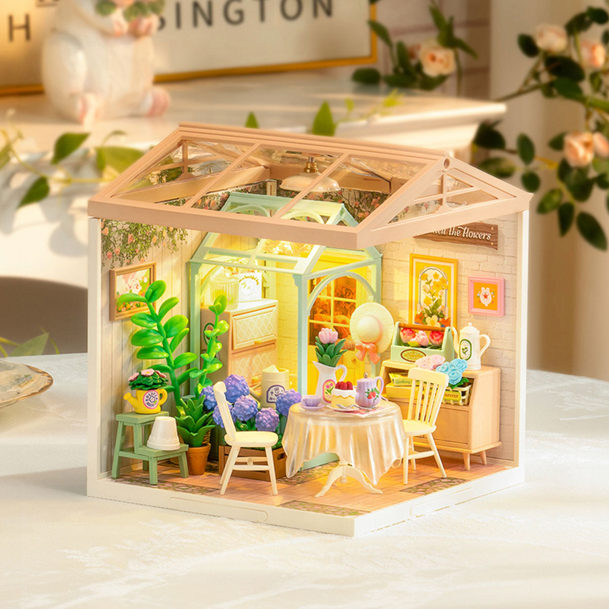 Rolife Super Creator Plastic Diy Mini House 3 in 1 L-vorm