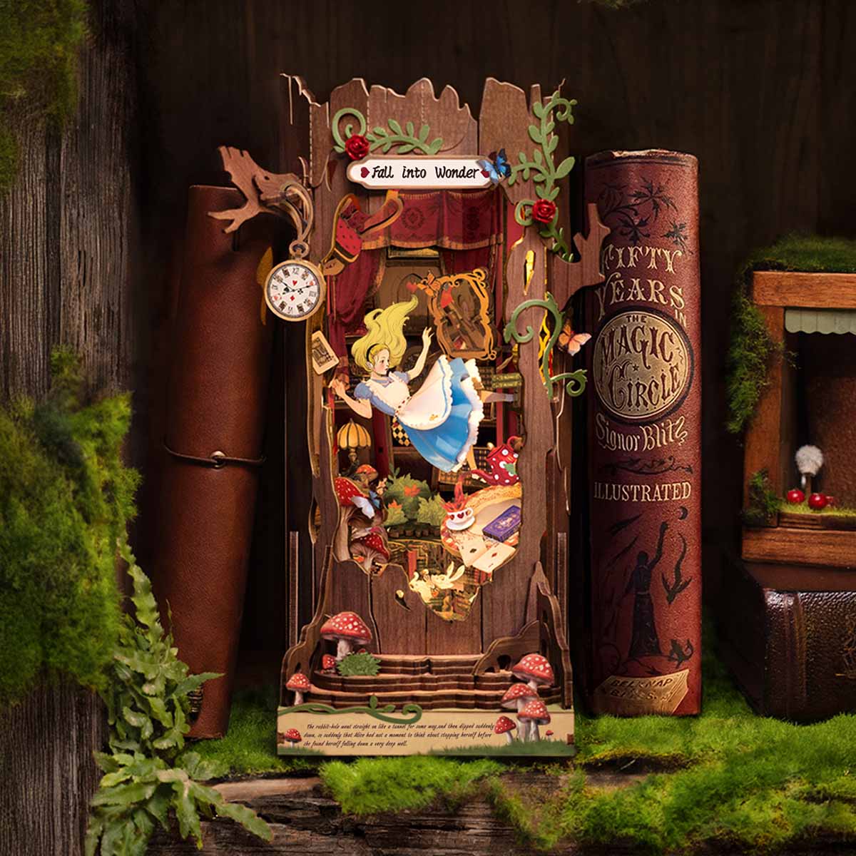 Rolife Fall into Wonder DIY boekenplankinzetstuk TGB12